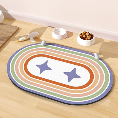 Cat Food Mat Small by METEOROCK