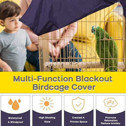 QBLEEV Birdcage Cover, Breathable Night Cover - Image 5