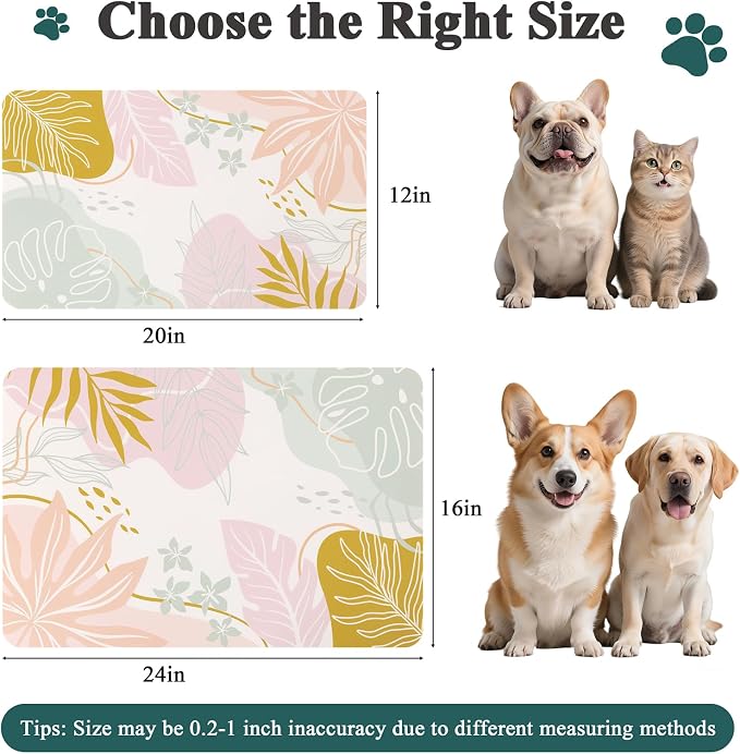 Topotdor Boho Dog Food Mat - Image 6