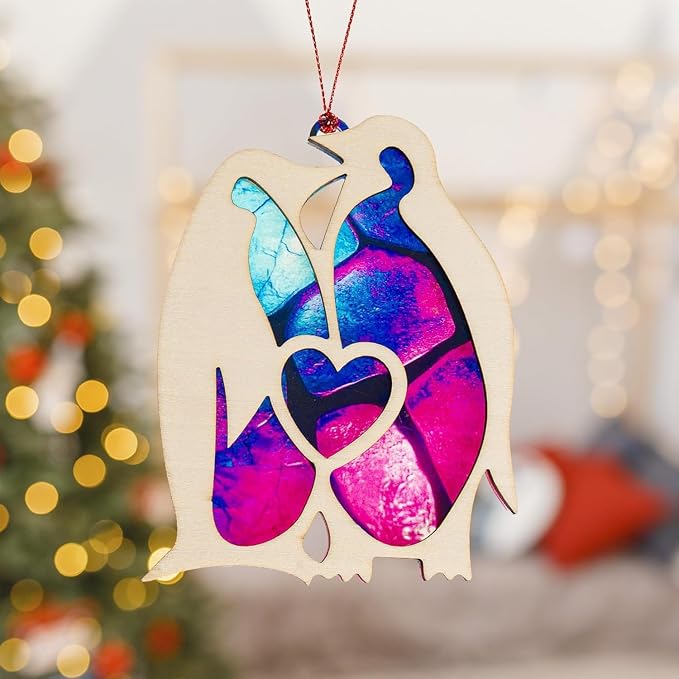 Penguin Ornaments for Christmas Tree, Christmas Ornaments 2025, Penguin - Image 2