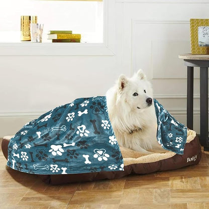 Dog Blanket, Super Soft Fluffy Premium Fleece Pet Puppy Blanket - Image 6