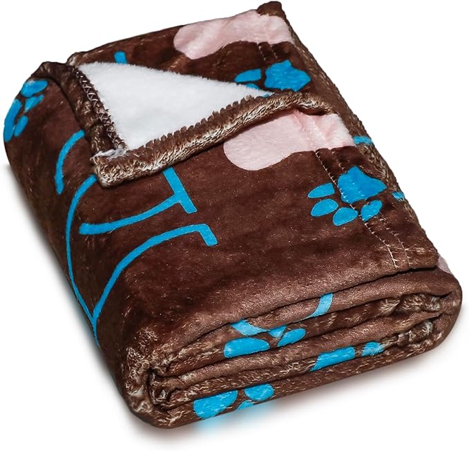 Dog Blanket for Small Dogs Washable-Soft Fluffy Puppy Blanket - Image 7