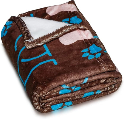 Dog Blanket for Small Dogs Washable-Soft Fluffy Puppy Blanket - Image 7