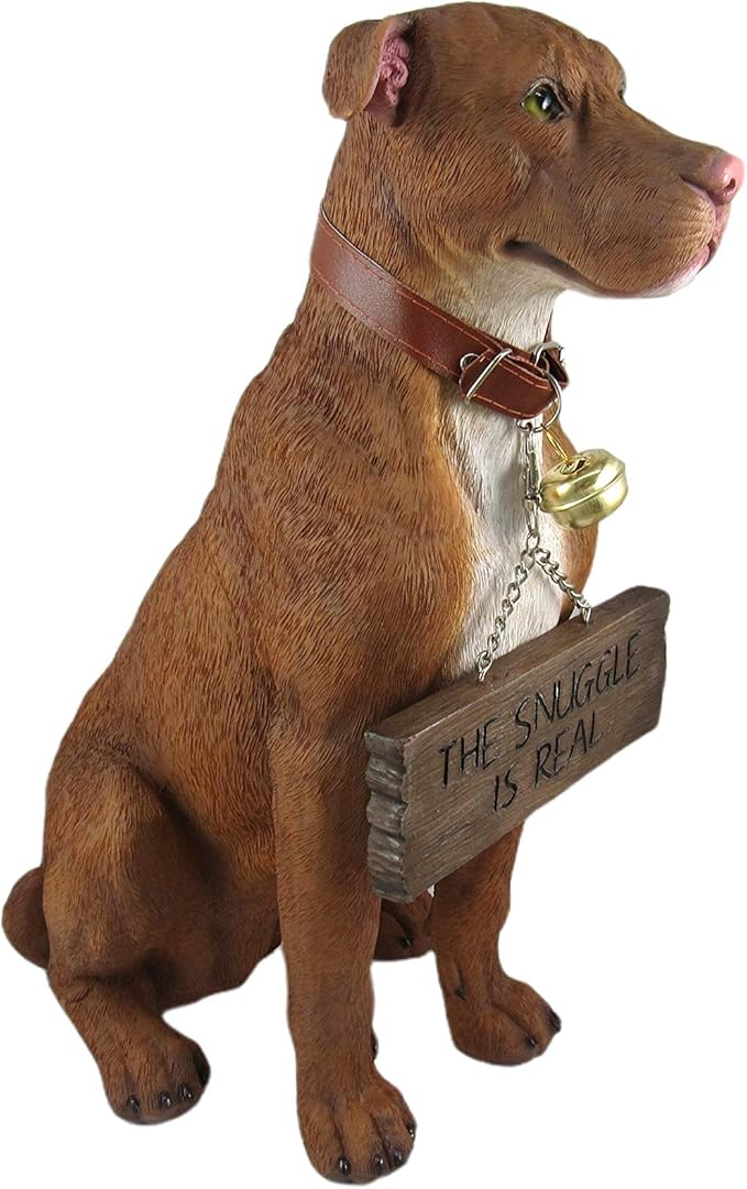 DWK Front Porch Dog Outdoor Welcome Sign Decorative Statue | Cute Dog Welcome - Image 4