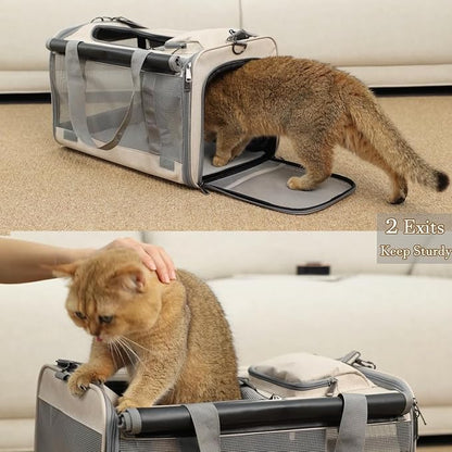 Soft Cats Carrier for Small Dogs Carriers Airline Approved Puppy Travel Bag - Image 5