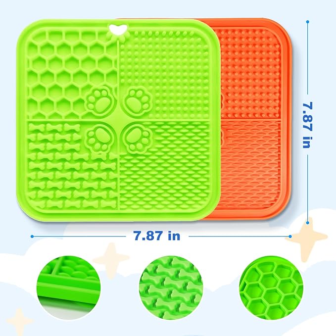 Dog Lick Mat with Suction Cups, Lick Mat - Image 2