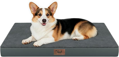Orthopedic Dog Bed for Large Dogs, Plush Washable Pet Bed for Large Size Dogs by TailStories