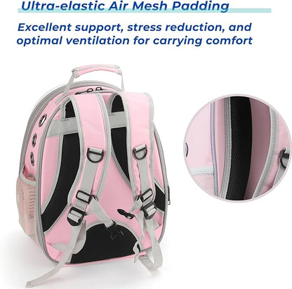 Lollimeow Cat Carrier Backpack, Expandable Bubble Pet Carrier - Image 6