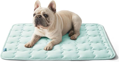 Bedsure Cooling Mat for Medium Dogs – 29x21 Thin Washable Cooling Pet Pad for by BEDSURE