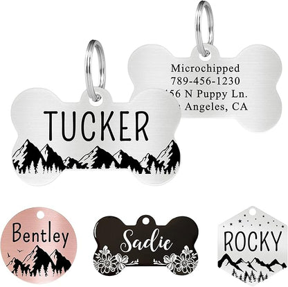 Ultra Joys Personalized Dog and Cat Tags by UltraJoys