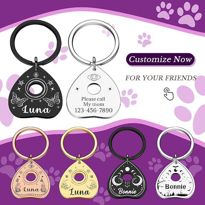 Goth Cat Tags Personalized Halloween Gifts - Image 6
