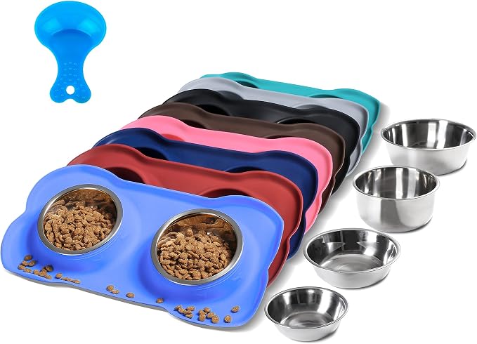 Hubulk Pet Dog Bowls 2 Stainless Steel Dog Bowl - Image 8
