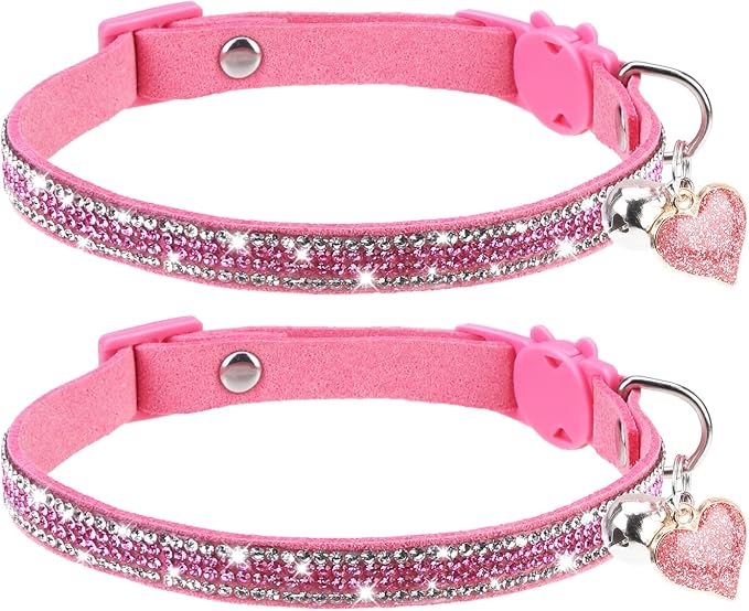 Rhinestone Cat Collar Breakaway by DILLYBUD