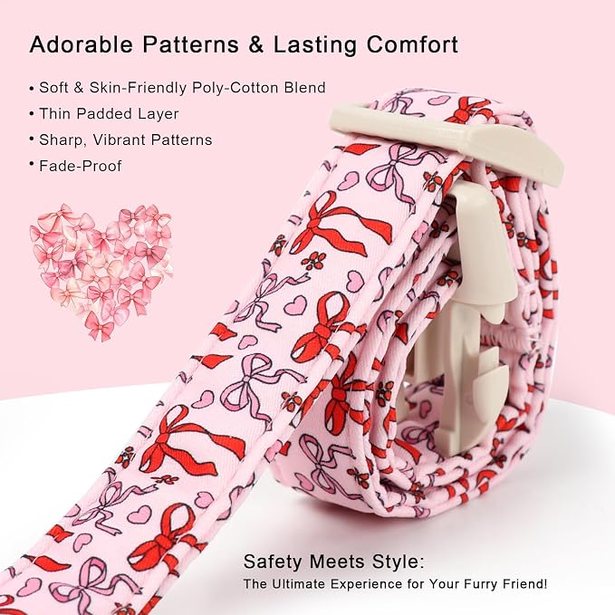 Girl Dog Collar for Medium Dogs - Image 4
