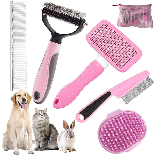 Dog Brush for Shedding by KUEIOX