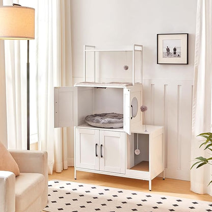HOOBRO Litter Box Enclosure, Litter Box Furniture - Image 4
