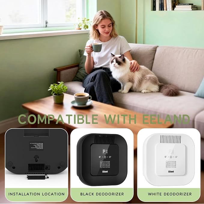 Cat Litter Deodorizer – 99% Odor Removal, Ozone Air Purifier - Image 6