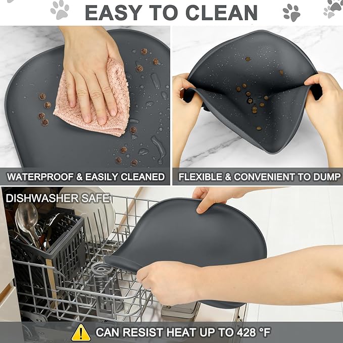 Small Silicone Pet Food Mat - Image 6