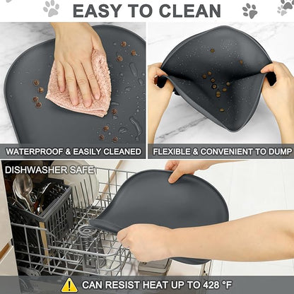 Small Silicone Pet Food Mat - Image 6