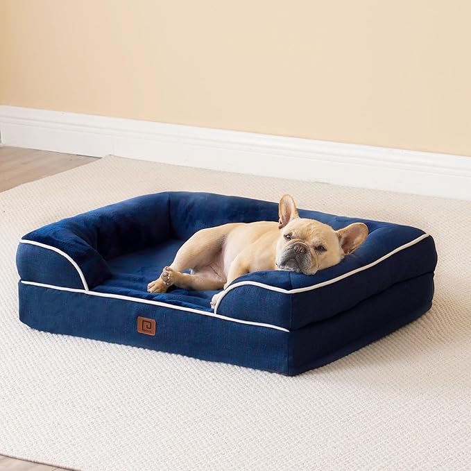 EHEYCIGA Orthopedic Dog Beds for Large Dogs, Waterproof Memory Foam Large Dog - Image 8