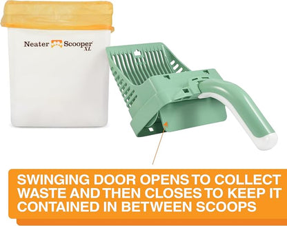 Neater Pet Brands Neater Scooper XL Cat Litter Scoop, 15 Refill Bags – - Image 3