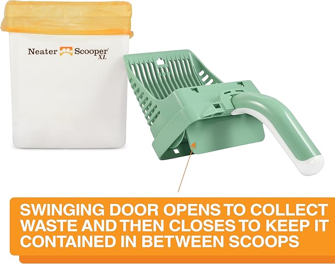 Neater Pet Brands Neater Scooper XL Cat Litter Scoop, 60 Refill Bags – - Image 3