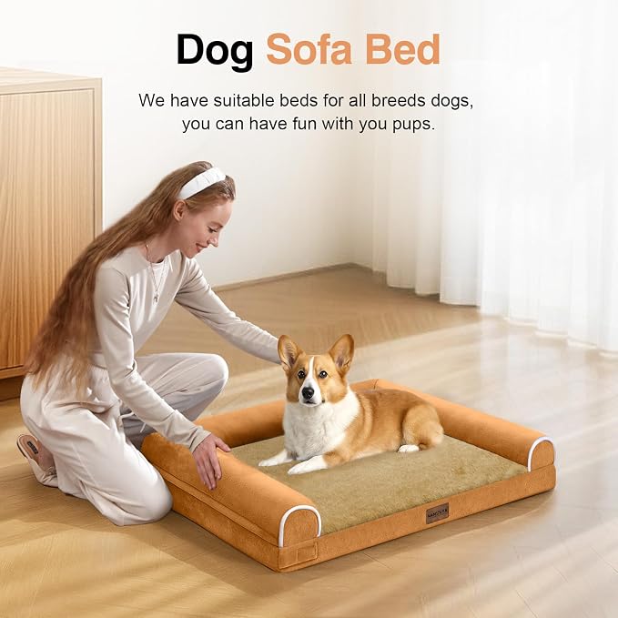 Medium Large Dog Bed Orthopedic Washable: Beds Bolster Medium Large Sized Dog - Image 3