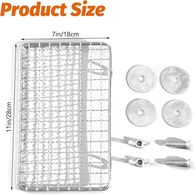 BNOSDM 2 Pack Bird Perch Platform Stainless Steel Birds Perches Parrot Shelf - Image 5