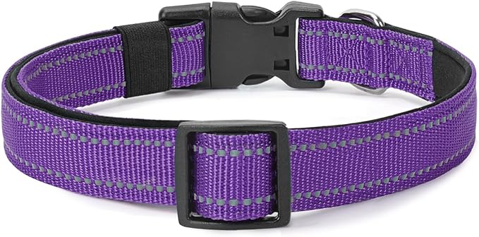 Reflective Dog Collar Padded - Image 6