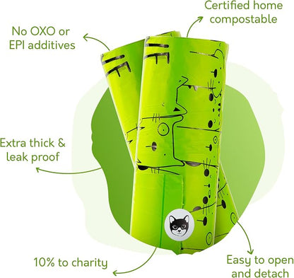 Certified Home Compostable Cat Litter Bags - Image 2