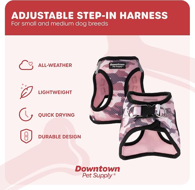 Downtown Pet Supply Step-in Dog Harness – No Pull, Adjustable Padded Mesh - Image 3