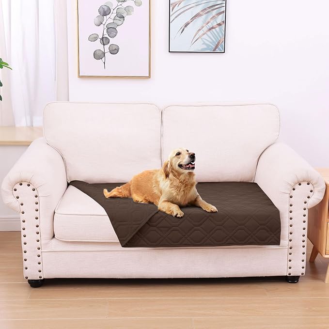hyha Waterproof Dog Bed Blanket, Soft Pet Blankets, Waterproof Couch Cover by hyha