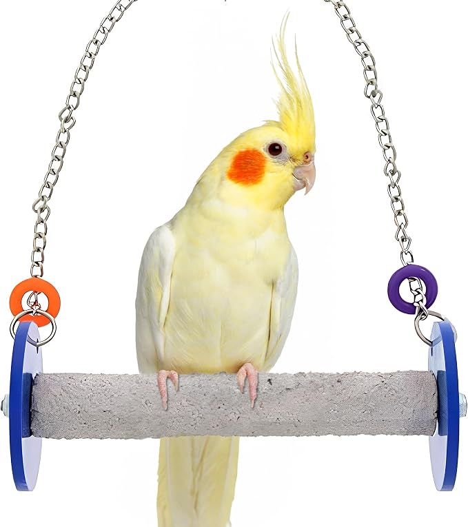 Sweet Feet and Beak Roll Bird Swing by Sweet+Feet+%26+Beak