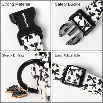 DOGWONG Cute Dog Collar, Girl Female Dog Collars - Image 3