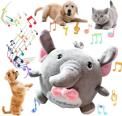 Interactive Dog Toys, Active Moving Pet Plush Toy by Geojec