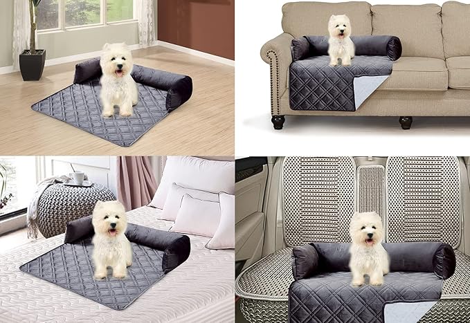 Brilliant Sunshine Premium Calming Dog Bed Mat, Silky Velvet, Removable - Image 7