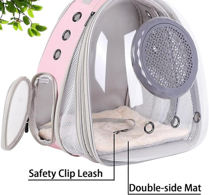 Cat Backpack Carrier, Space Capsule Astronaut Clear Bubble Front Extension to - Image 5