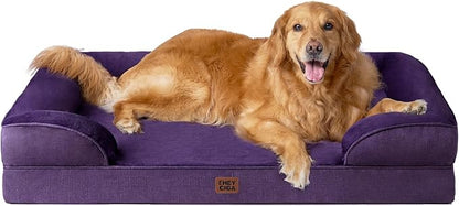 EHEYCIGA Orthopedic Dog Beds for Extra Large Dogs, Waterproof Memory Foam XL by EHEYCIGA