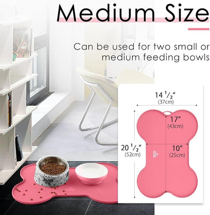Super Design Dog Food Mat Dog Bowl Mat - Image 6