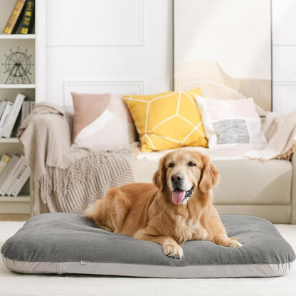 Dog Bed for 150 Pounds Dogs, Super Comfy Large Bed, 47 Inches Orthopedic - Image 8