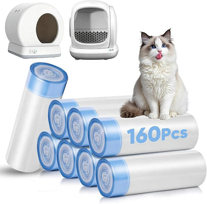 160 Count Cat Litter Box Liners Compatible by Unknown