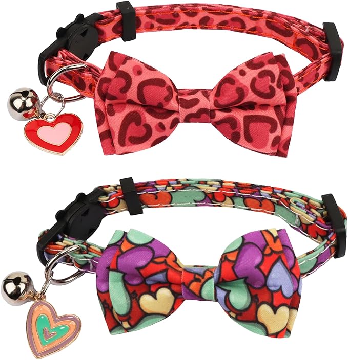 ADOGGYGO Valentine Cat Collar by ADOGGYGO