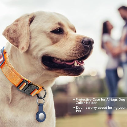 DAGANXI Tactical Dog Collar, Adjustable Military Training Nylon Dog Collar - Image 2