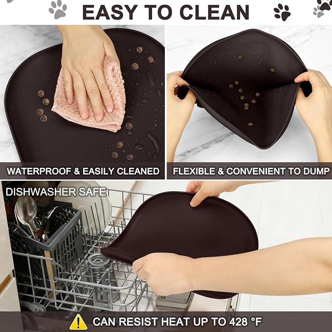 Small Silicone Pet Food Mat - Image 6