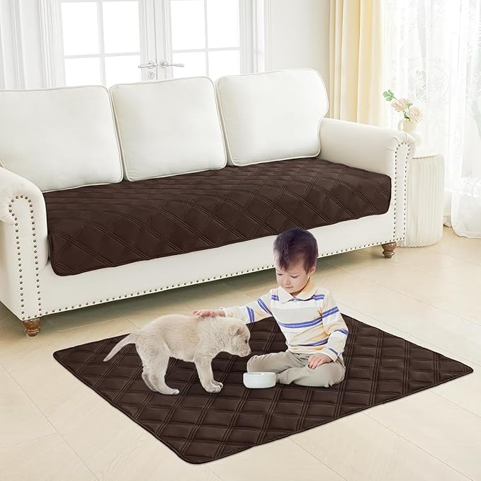 Smiry Waterproof Dog Bed Cover Blanket 40x80, Soft Reversible Pet Blanket - Image 7