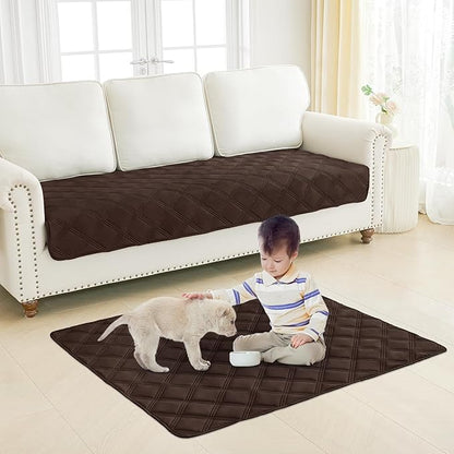 Smiry Waterproof Dog Bed Cover Blanket 40x80, Soft Reversible Pet Blanket - Image 7