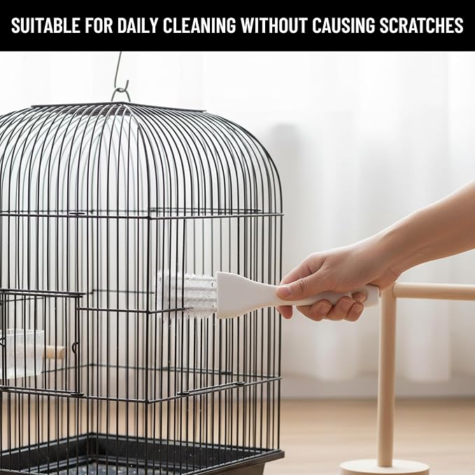 2 PCS Bird Cage Cleaner, Long Handle Bird Poop Remover - Image 6