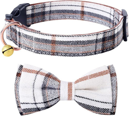 Yizepet Dog Collar with Bow Tie- Adjustable pet Collar - Image 2