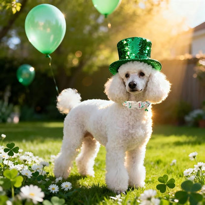 St Patricks Day Dog Collar for Large Dogs - Image 2