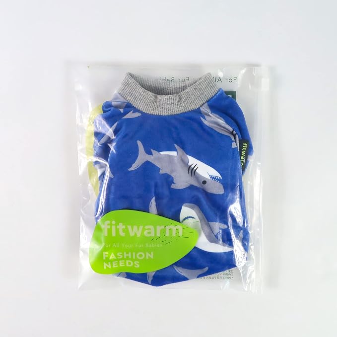 Fitwarm Shark Dog Pajamas, Dog Clothes - Image 9